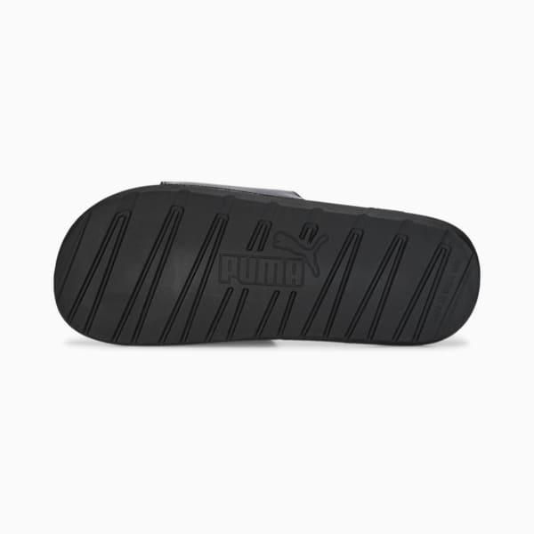 Cool Cat Power Slides, Steel Gray-Puma Black-Puma White, extralarge