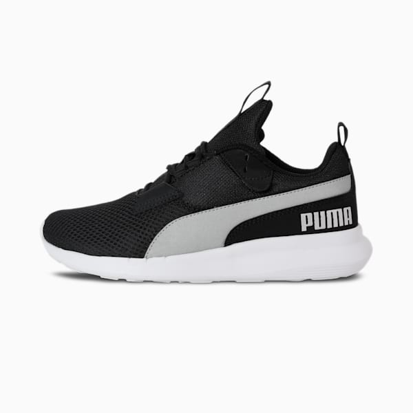 Player Women's Sneakers, Puma Black-Silver, extralarge-IND