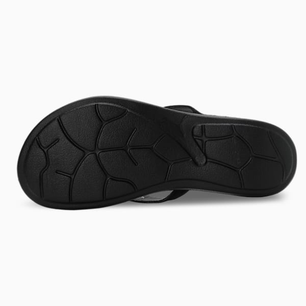 Daisy Women's Flip Flops, Lotus-PUMA Black, extralarge-IND