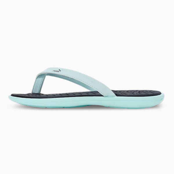 Daisy Women's Flip Flops, Parisian Night-Nitro Blue, extralarge-IND