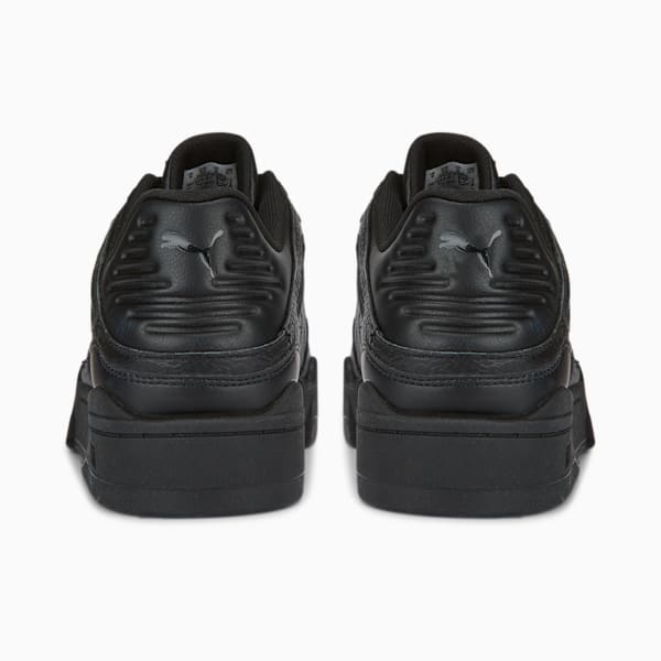Slipstream Leather Unisex Sneakers, Puma Black-Puma Black, extralarge-AUS