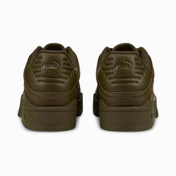 Slipstream Leather Unisex Sneakers, Deep Olive-Deep Olive, extralarge-IND