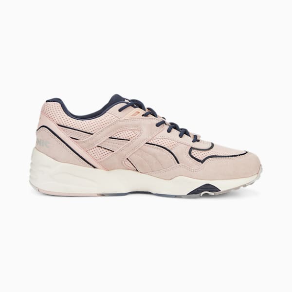 R698 Minerals Men's Sneakers, Rose Quartz-Whisper White, extralarge