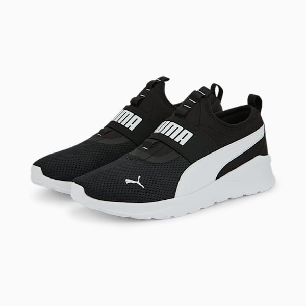 Anzarun Lite Slipon Unisex Sneakers, Puma Black-Puma White, extralarge-IND