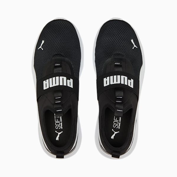 Anzarun Lite Slipon Unisex Sneakers, Puma Black-Puma White, extralarge-IND