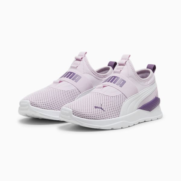 ANZARUN LITE SLIPON, Grape Mist-PUMA White-Crushed Berry, extralarge-JPN