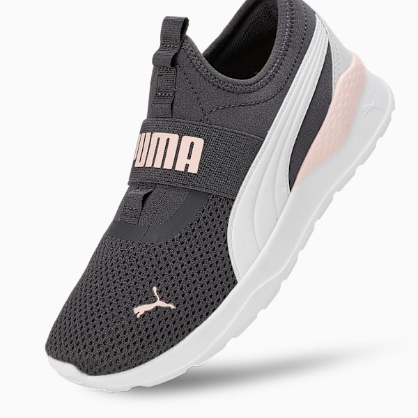 Anzarun Lite Slip-On Sneakers, Galactic Gray-PUMA White-Island Pink, extralarge-IND