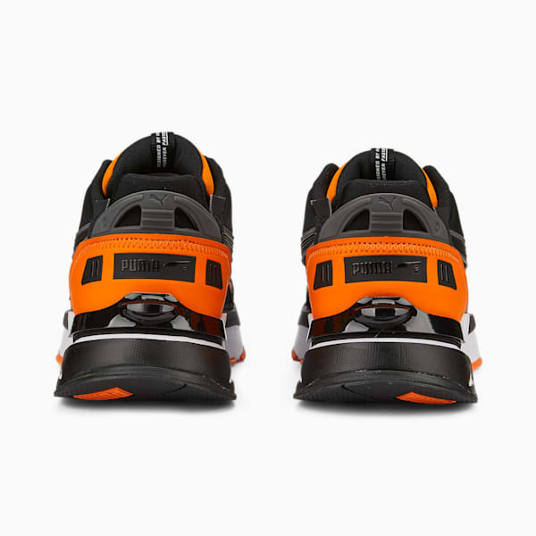 Mirage Sport Tech Neon Sneakers, Puma Black-Vibrant Orange, extralarge-IND