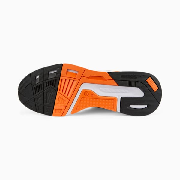Mirage Sport Tech Neon Sneakers, Puma Black-Vibrant Orange, extralarge-IND