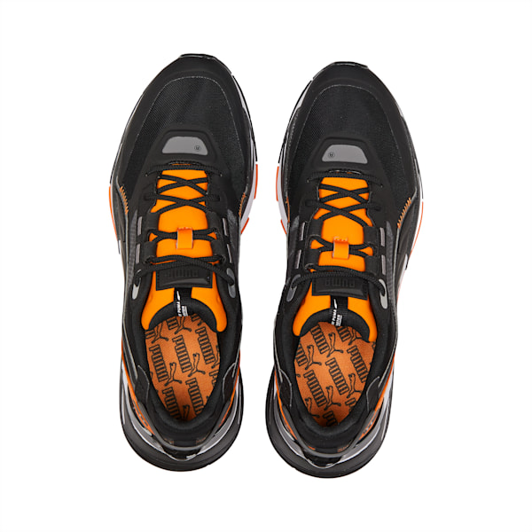Mirage Sport Tech Neon Sneakers, Puma Black-Vibrant Orange, extralarge-IND