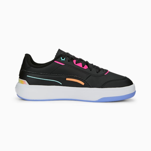 Tori Pixie Women's Sneakers, PUMA Black-Orange Peach-Ravish-Elektro Purple, extralarge-IND