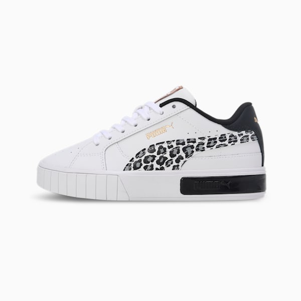 Cali Star Wild Youth Sneakers, PUMA White-PUMA Black, extralarge-IND