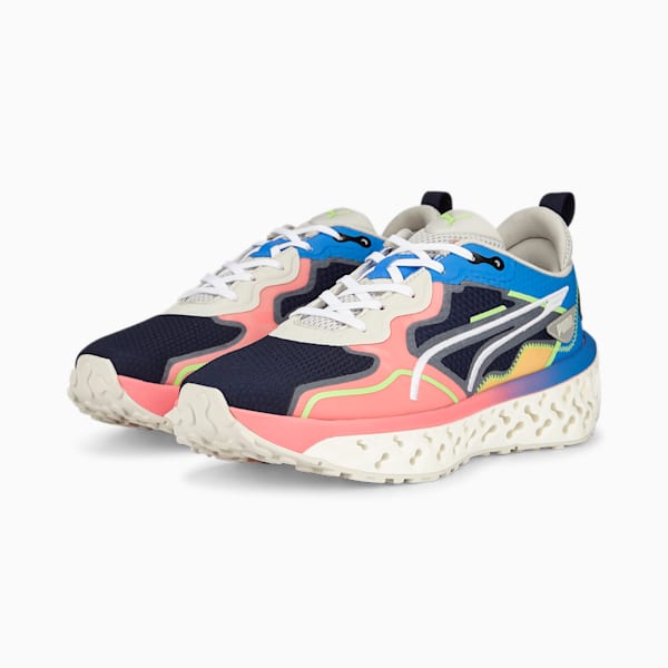 XETIC Sculpt Energy Drink Sneakers, Peacoat-Sun Stream, extralarge-IND