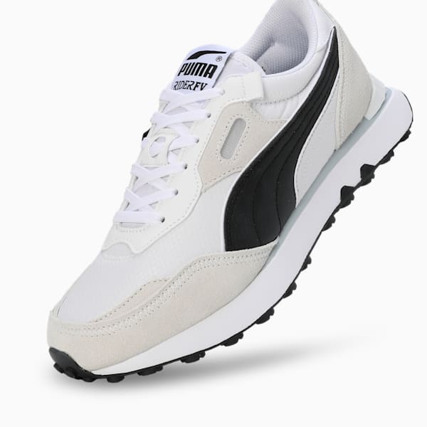 Rider Future Vintage Sneakers, Puma White-Marshmallow, extralarge-IND