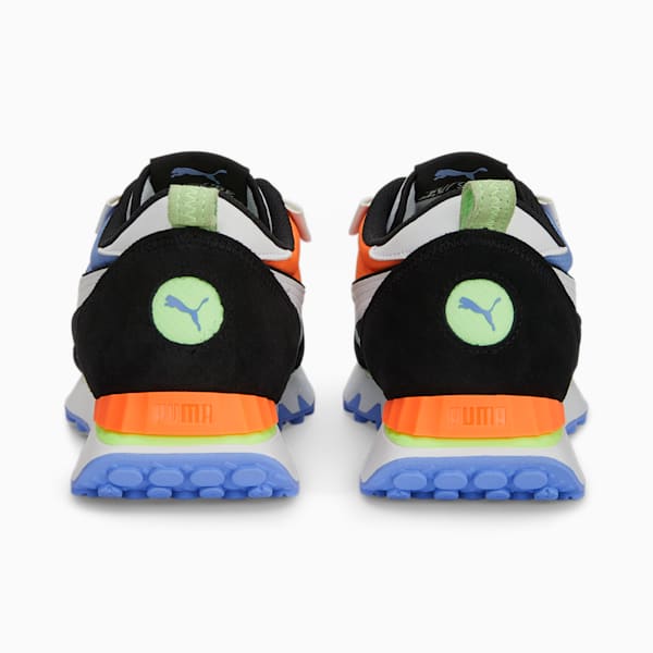 Rider Future Vintage Unisex Sneakers, Elektro Purple-Fizzy Lime, extralarge-IND