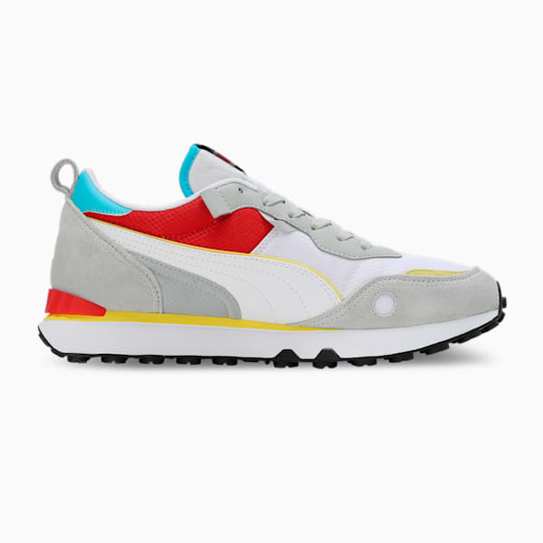 Rider Future Vintage Sneakers, Ash Gray-For All Time Red, extralarge-IND