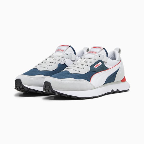 Rider Future Vintage Sneakers, Ash Gray-Dark Night, extralarge-IND