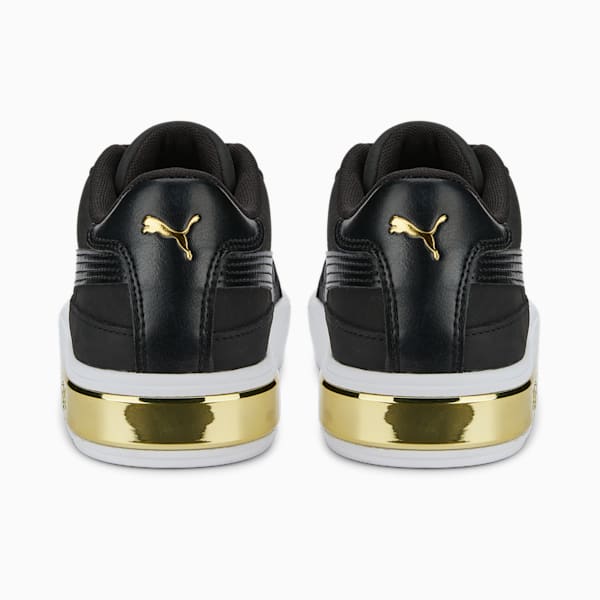 Cali Star Glam Women's Sneakers, Puma Black-Puma White-Puma Team Gold, extralarge-IND
