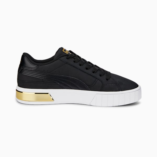 Cali Star Glam Women's Sneakers, Puma Black-Puma White-Puma Team Gold, extralarge-IND