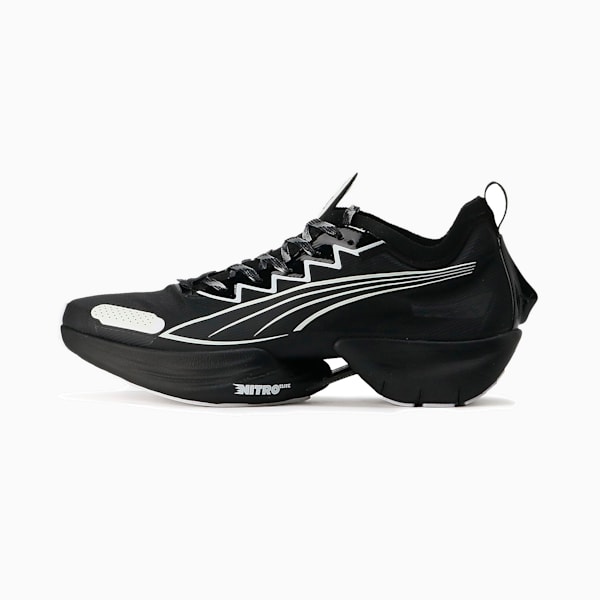 メンズ PUMA x ANREALAGE FAST-R スニーカー, Puma Black-Puma White