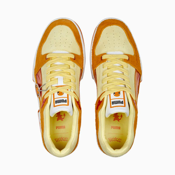 PUMA x POKÉMON Sliptream Lo Charmander Sneakers, Dark Cheddar-Pale Lemon, extralarge