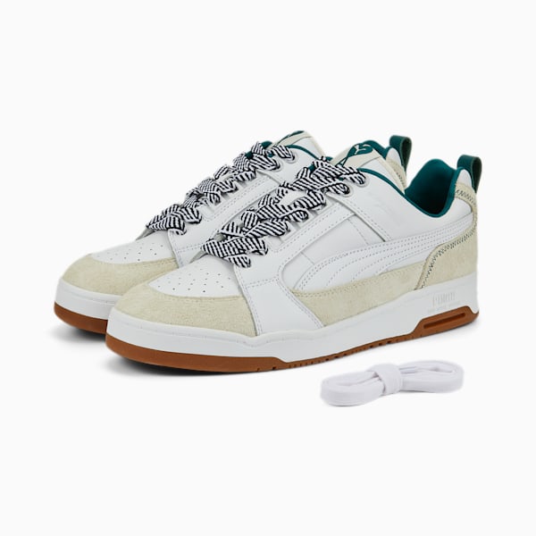 PUMA x AMI Slipstream Lo Sneakers, Puma White, extralarge