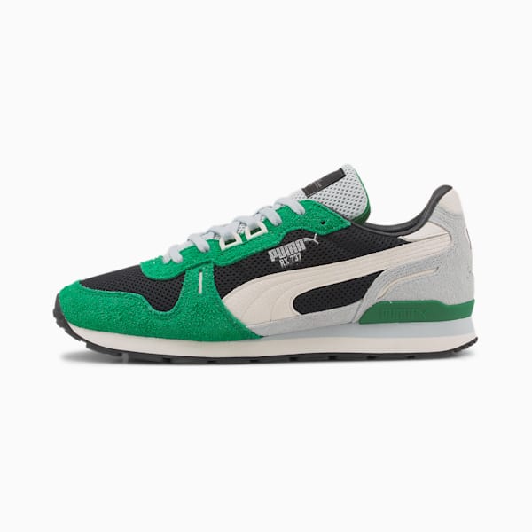 PUMA x A.C. MILAN RX 737 Unisex Sneakers, Amazon Green-Pristine, extralarge-IND