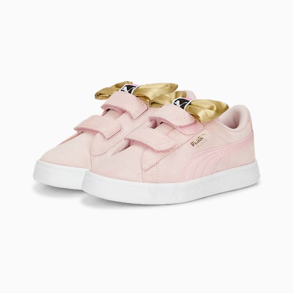 Suede Classic Light Flex Bow V Little Kids' Shoes | PUMA