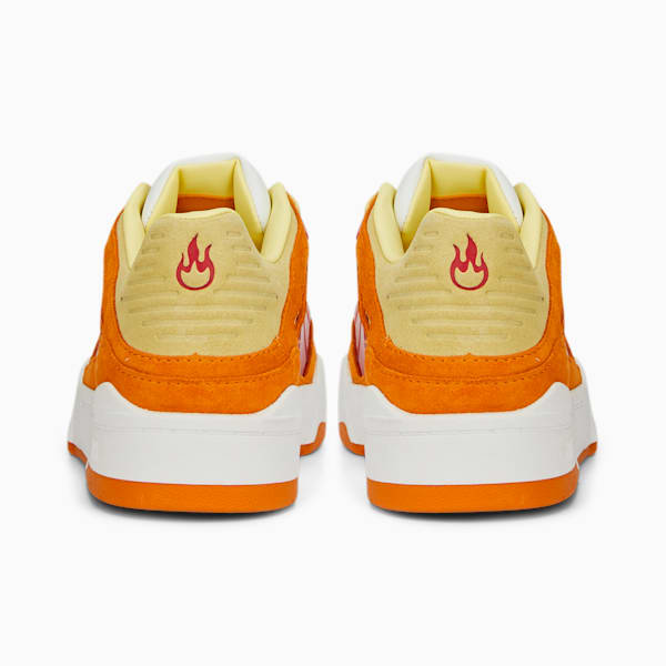 PUMA x POKÉMON Slipstream Lo Charmander Youth Sneakers, Dark Cheddar-Pale Lemon, extralarge-IND