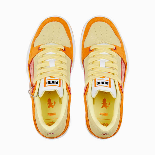 PUMA x POKÉMON Slipstream Lo Charmander Youth Sneakers, Dark Cheddar-Pale Lemon, extralarge-IND