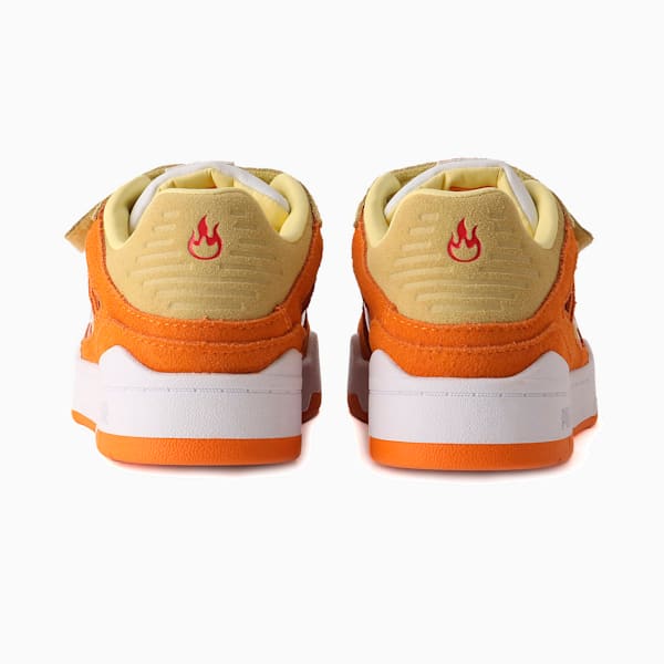 キッズ PUMA x POKEMON ヒトカゲ スリップストリーム スニーカー 17-21cm, Dark Cheddar-Pale Lemon