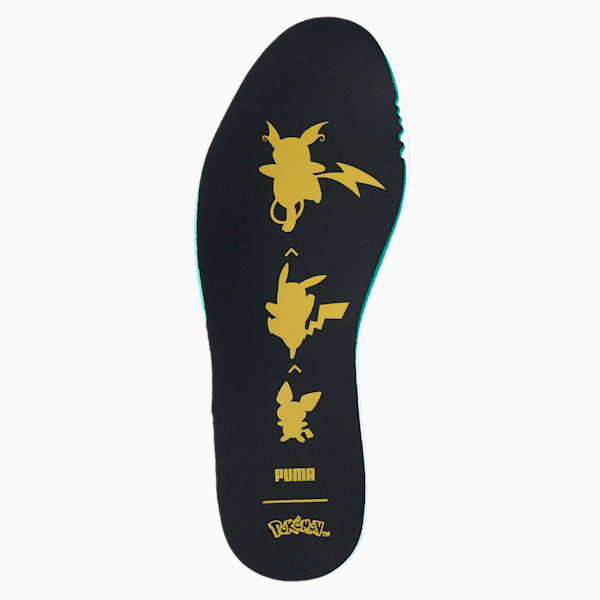 キッズ PUMA x POKEMON ピカチュウ ライダー FV スニーカー 17-21cm, Puma White-Empire Yellow