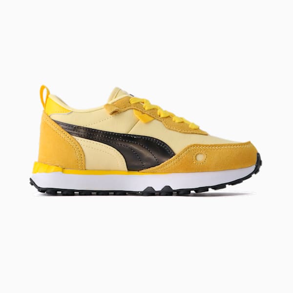 キッズ PUMA x POKEMON ピカチュウ ライダー FV スニーカー 17-21cm, Puma White-Empire Yellow
