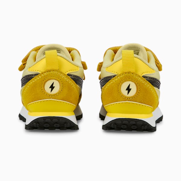PUMA x POKÉMON Rider FV Pikachu Sneakers Babies, Puma White-Empire Yellow, extralarge-GBR