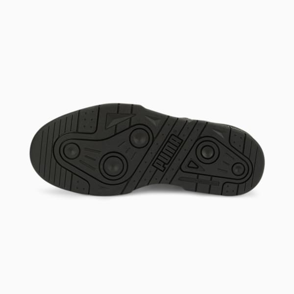 Zapatos deportivos de cuero Slipstream para jóvenes, Puma Black-Puma Black, extralarge