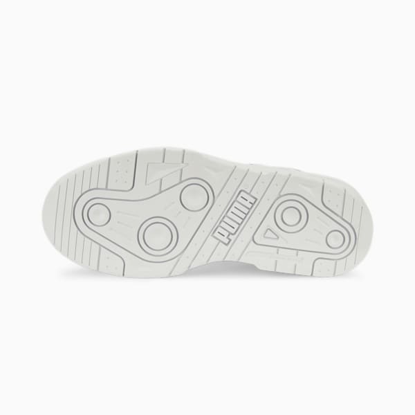 Slipstream Leather Youth Sneakers, Puma White-Puma White, extralarge-IND