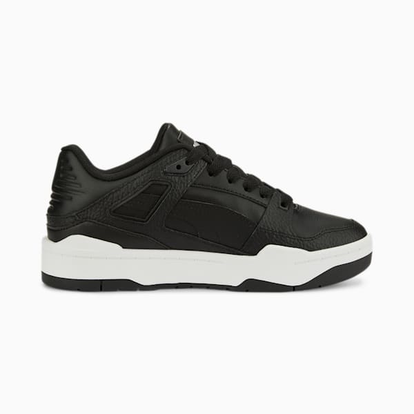 Espadrilles en cuir Slipstream, grands enfants, noir PUMA-blanc PUMA