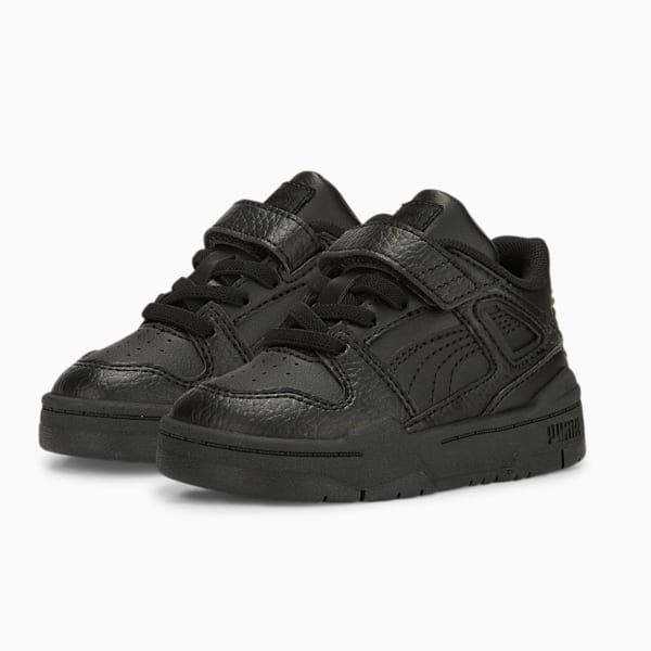 Slipstream Leather Alternative Closure Sneakers Babies, Puma Black-Puma Black, extralarge-GBR