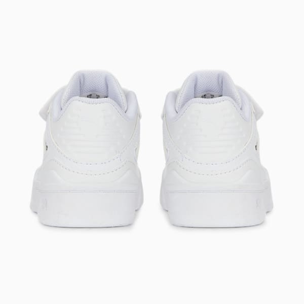 Slipstream Leather Toddlers' Shoes, Puma White-Puma White, extralarge