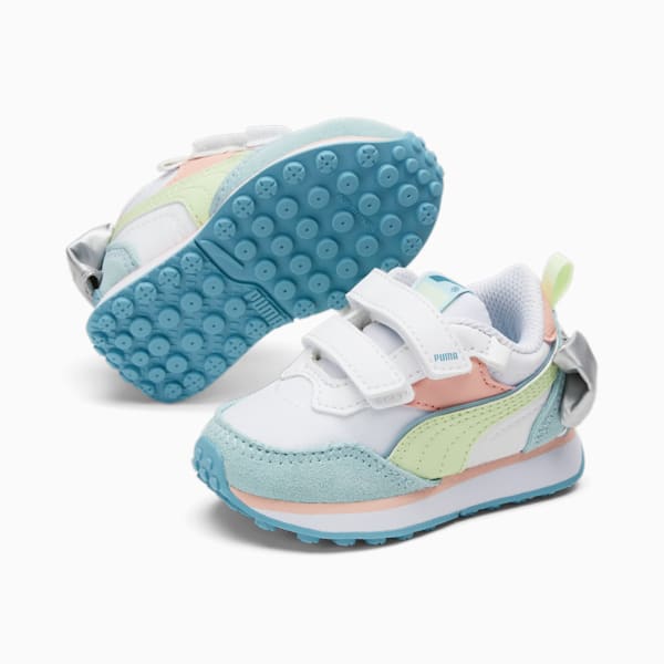 Rider FV Bow Toddlers' Shoes, Pistachio-Light Aqua, extralarge