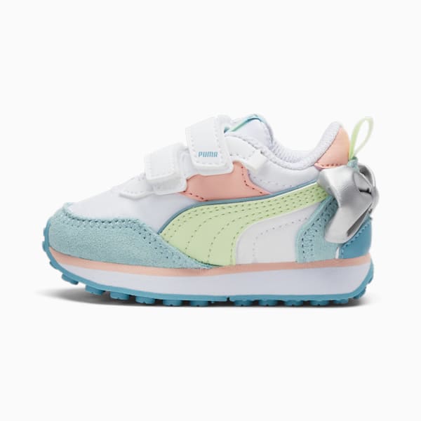 Rider FV Bow Toddlers' Shoes, Pistachio-Light Aqua, extralarge