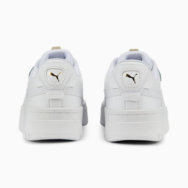 Zapatos deportivos de cuero Cali Dream para jóvenes, Puma White, extralarge