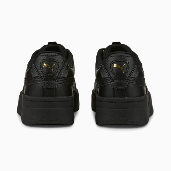 Zapatos deportivos de cuero Cali Dream para jóvenes, Puma Black, extralarge