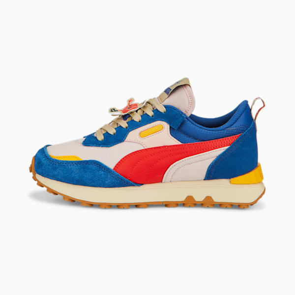 キッズ ガールズ PUMA x TINYCOTTONS ライダー FV JR スニーカー 22-25cm, Rose Quartz-Poppy Red