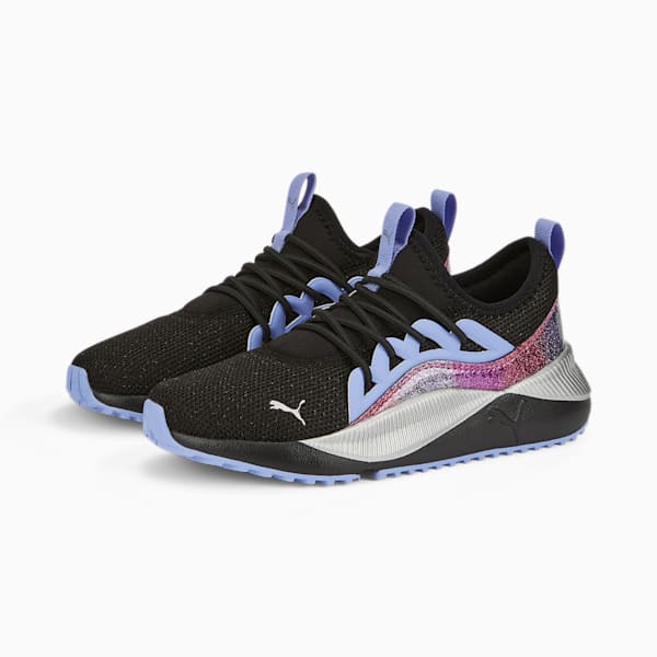 Pacer Future Allure Night Out Little Kids' Shoes, Puma Black-Lavendar Pop, extralarge