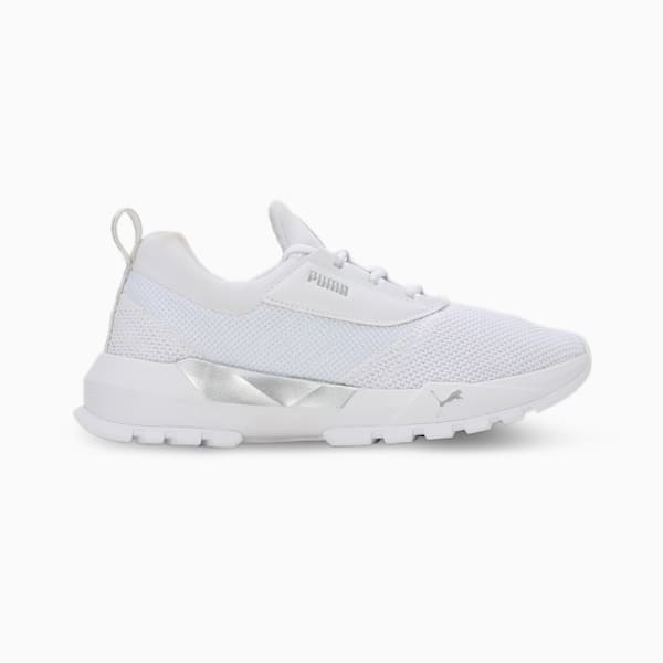 Venus Women's Sneakers, Puma White-Puma Silver, extralarge-IND