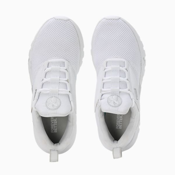 Venus Women's Sneakers, Puma White-Puma Silver, extralarge-IND