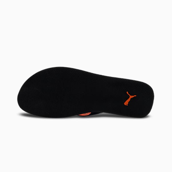 PUMA Wick Men's Open-Toe Flip-Flops, Peacoat-Vibrant Orange-Parisian Night, extralarge-IND