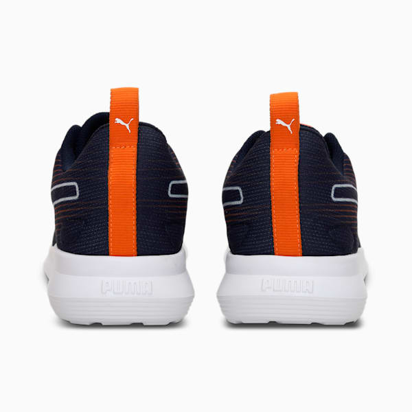 PUMA Fire Men's Shoes, Peacoat-PUMA White-Vibrant Orange, extralarge-IND