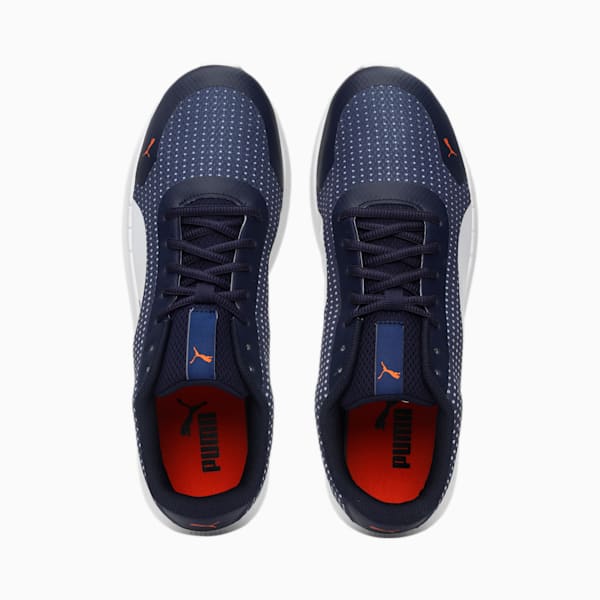 Cave V2 Men's Sneakers, Peacoat-Vibrant Orange-PUMA White, extralarge-IND